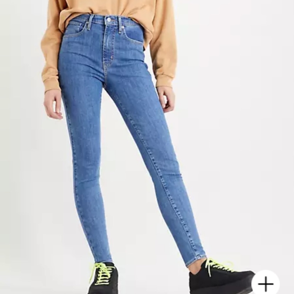 Levi’s / Mile High Skinny Jeans Size 25 NWT